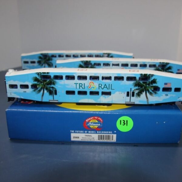 TriRail - Bombardier Control Car #509 Coach #1003 &1012