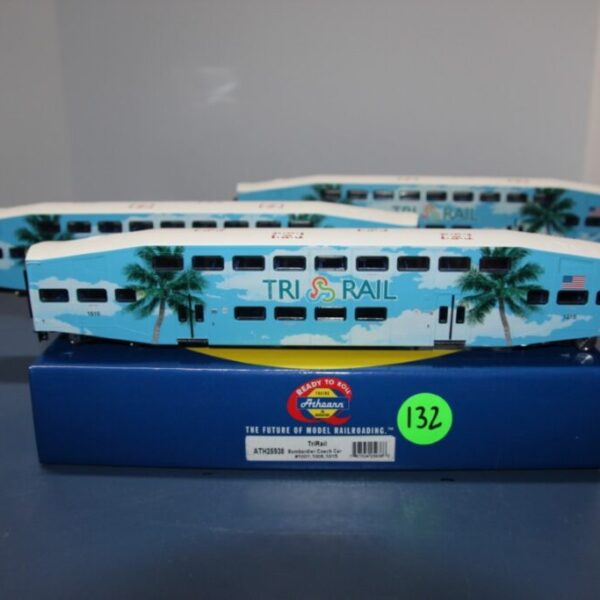 TriRail - Bombardier Coach Car #1001 #1006 &1015