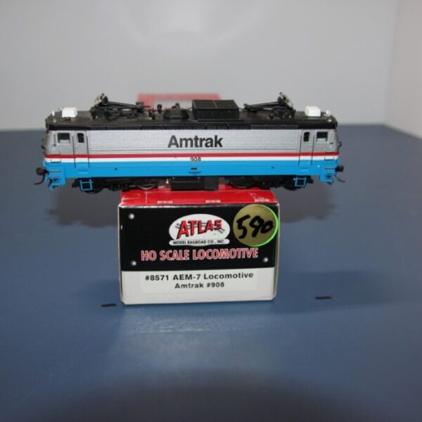 AEM-7 Locomotive Amtrak #908