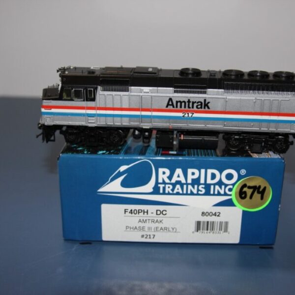 F40PH-DC AMTRAK PHASE III (Early) #217