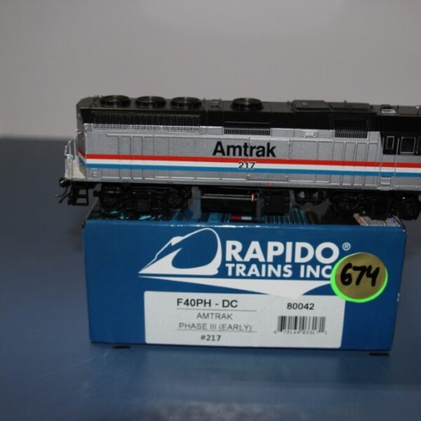 F40PH-DC AMTRAK PHASE III (Early) #217