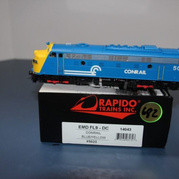 EMD FL9-DC Conrail Blue/Yellow #5023