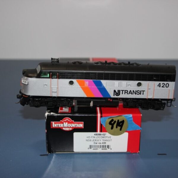 F7A Locomotive New Jersey Transit #420